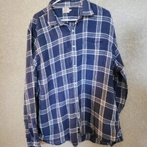 Faherty Linen Long Sleeve Button Down Shirt Size XXL